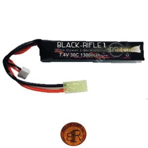 BATTERIA 7.4×1300 mah LIPO 30C STICK BATTERIA 7.4×1300 mah LIPO 30C STICK BR1 (BR7,4×1300-30C)