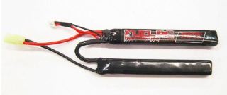 Fuel batteria lipo 7.4v 2000mah 20c sdoppiata cod.jolfl74x2000c - immagine 2
