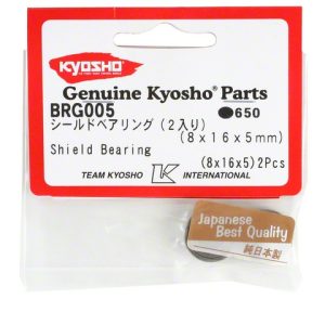 Kyosho cuscinetti in metallo 8x16x5 pz2 cod.brg005