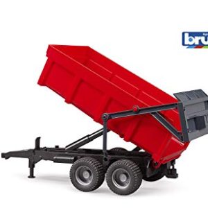 Bruder rimorchio ribaltabile rosso cod.02211