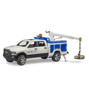 Bruder RAM 2500 Service Truck con Gru e Lampeggiante cod.02509
