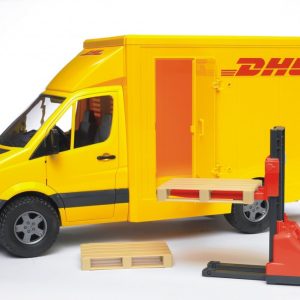 Bruder CAMION CONSEGNE MERCEDES BENZ SPRINTER DHL CON MULETTO