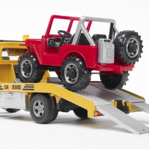 BRUDER Camion Sprinter Trasporto Jeep