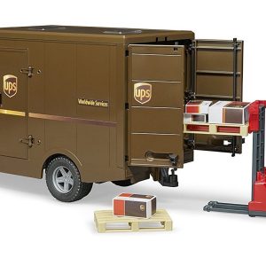 Bruder Camion Mercedes Benz Sprinter UPS con personaggio e accessori cod.02538