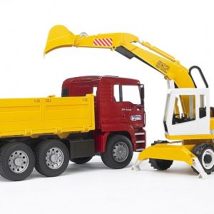 Bruder 02751 – Dumper MA TGA con Escavatore Liebherr cod.02751