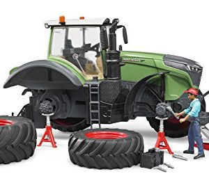 Bruder Trattore Fendt 1050 Vario con attrezzatura meccanici e officina cod.04041b