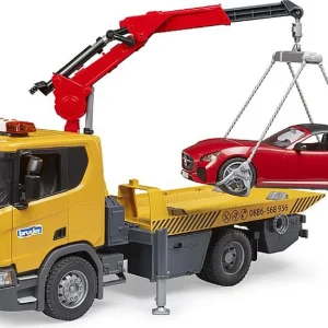 Bruder scania super 560r carroattrezzi trasporto auto cod.3552