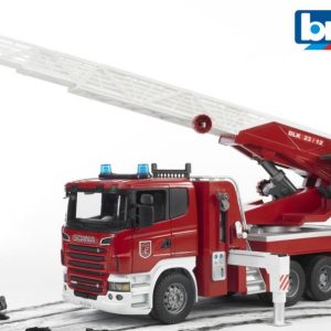 Bruder Scania R-Series 03590 – Autopompa Pompieri con luci e suono