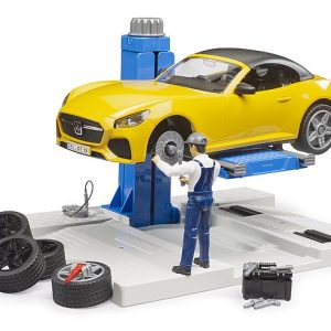 Bruder Centro assistenza autovetture bworld + roadster cod.62112