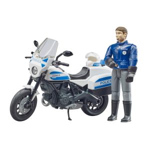 Bruder BRUDER – DUCATI SCRAMBLER MOTO DELLA POLIZIA cod.62731