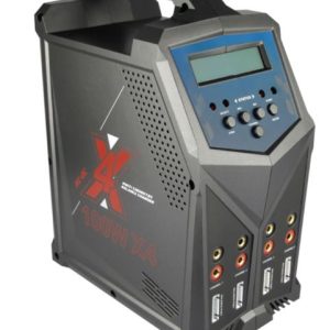 CARICABATTERIE CUBE 100 QUAD X4 A 4 USCITE AC/DC 4x100W 7Ah cod.700344