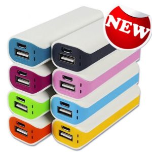POWER BANK 2600mAh LiPo CARICABATTERIE PORTATILE