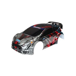 Traxxas CARROZZERIA FORD FIESTA RALLY ST VERNICIATA E FINITA CON DECALS APPLICATE cod.7416
