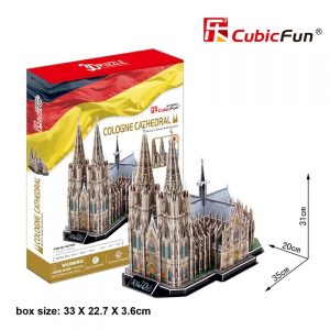 Cubic Fun CATTEDRALE DI COLONIA GERMANIA