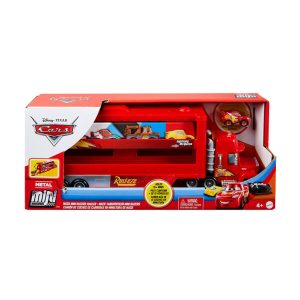 Disney Cars- Minis Trasportatore con Veicolo