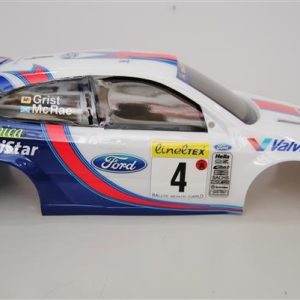 CARROZZERIA FORD FOCUS WRC VERNICIATA GIA’ FORATA PER TELAIO RALLY LEGENDS cod.ezrl2436