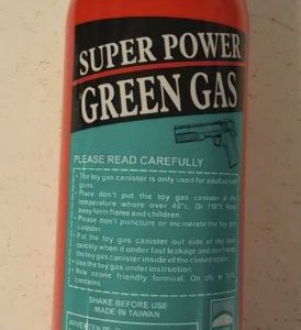 Super power green gas ugello metallo 600ml