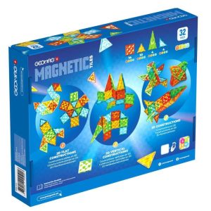 Geomag Magnetic Tiles Gems 32 cod.4101