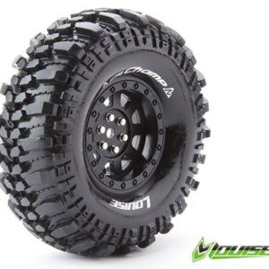 GOMME CRAWLER 1.9 CR-CHAMP 2pz 1/10 INCOLLATE SU CERCHI neri  cod.l-t3231vb