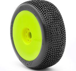 Aka gomme 1/8 buggy Impact cerchio giallo soft cod.14007sry