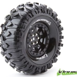 Louise GOMME CRAWLER 1.9 CR-ROWDY 2pz 1/10 INCOLLATE SU CERCHI NERI cod.lr-t3233vb