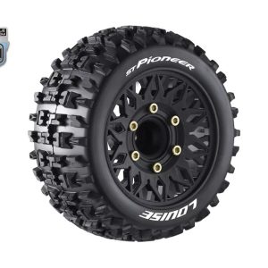 Louise GOMME INCOLLATE OFFROAD STADIUM PIONEER 1/10 HEX 12/14/17MM (2) cod.t3202sx