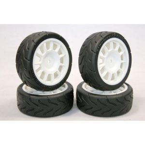 GOMME 1/10 SPEEDGRIP INCOLLATE SU CERCHI CHALLENGE 2104 OMOLOGATE BACK2FUN cod.ezrl3044