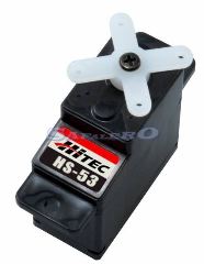 Hitec MICRO SERVO HS53 1,5kg 0,13sec PESO 8gr 22,8x11x22,6mm cod.hit31053s hs-53