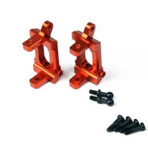 Helion R/C Auto Di ricambio Alluminio Semolato Blocco 5 Deg Arancione cod.hlna0171