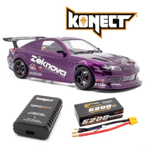 Hobbytech AUTO OVER-D10 drift 1/10th RTR versione PACK COMPLETA