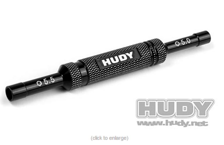 Hudy chiave a tubo 5/5,5 mm corta cod.170005 - immagine 2