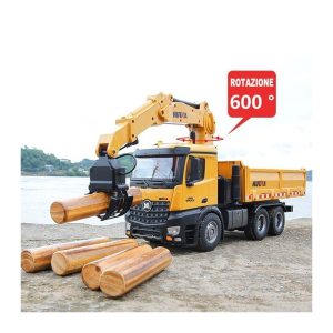Huina Toys Ch1575 camion per Legname con gru di carico cod.1575