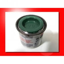 COLORE HUMBROL SMALTO OPACO N.76 MATT UNIFORM GREEN cod.76