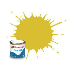 Humbrol Pale Yellow Matt cod.81
