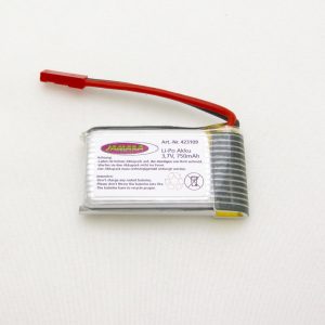 Batteria F1X Lipo 3,7V 750mAh 2,77Wh