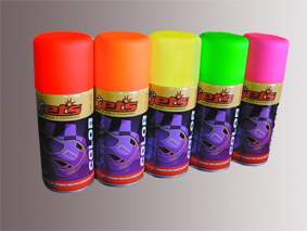 Colore Spray x lexan giallo fluo 150ml cod.jetclf003