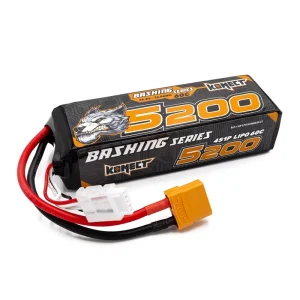 Konect batteria Lipo 5200mah 14.8V 60C 4S (XT90) cod.lp4s5200bash-xt