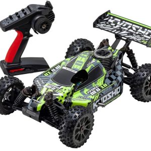 Kyosho Buggy Inferno Neo 3.0 1:8 RC Nitro Readyset motore 3.5cc KE21SP – T6 Giallo+ STARTER KIT	cod.33012T6