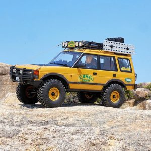 Fms Crawler Land Rover Discovery 1st-Gen. FCX10 Scaler ARTR kit (RS) 1/10 Camel Trophy cod.FMS11043RS-YL-SP