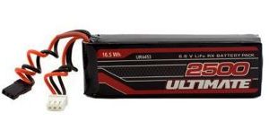 Ultimate LiFe RX 2s 6,6v 2500mAh 1×5 90x30x17mm PESO 90gr  cod.