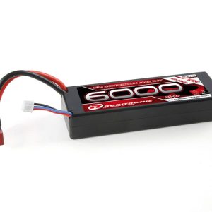 Robitronic LiPo 7,4V, 6000mAh, 50C, 2S Racing Pack deans cod.ro5227