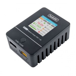 Caricabatterie M4AC XT60 LiPo 1-4S 2.5A Charger AC cod.10900
