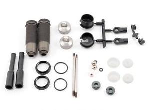 Mugen coppia ammortizzatori in metallo 1/8 mbx6 anteriori  cod.e0536