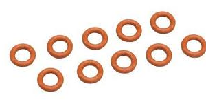 Kyosho o-ring silicon P5 orange 10pz cod.org05