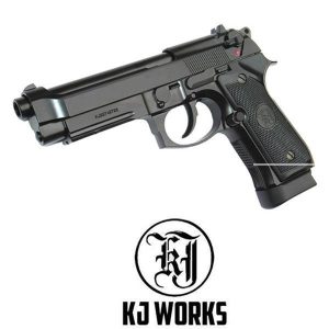 BERETTA M9 CO2 FULL METAL KJW  PISTOLE A CO2 SCARRELLANTI cod.gc-9606