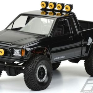 Carrozzeria Toyota Hilux SR5 passo 313mm per telai SCX10 trasparente cod.3466