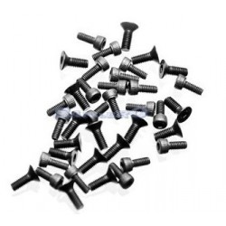Viti piatte a croce M3x8mm Robitronic cod. r24526