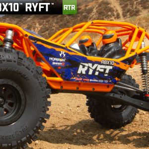 Axial RBX10 Ryft orange 1/10 4wd RTR rock racer cod. HORAXI03005