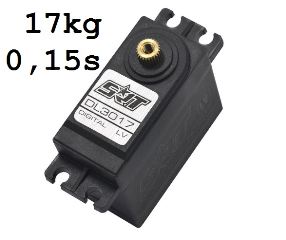 Servo DL3017 17kg 0,15sec @6.0V digitale ingranaggi in metallo cod.rbt-dl3017 - immagine 2