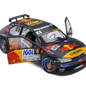 PEUGEOT 306 MAXI RED BULL N 4 6th MONT BLANC 2021 LOEB ELENA SOLIDO 1:18 cod.1808301